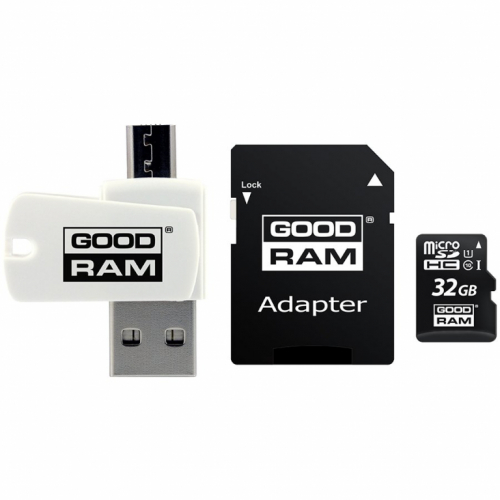 GOODRAM All in One 32GB MICRO CARD class 10 UHS I + card reader