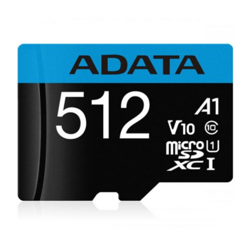 ADATA AUSDX512GUICL10A1-RA1 memory card 512 GB MicroSDXC UHS-I Class 10