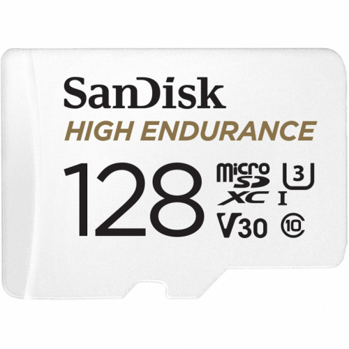 CARD 128GB SanDisk High Endurance MicroSDXC 100MB/s +Adapter