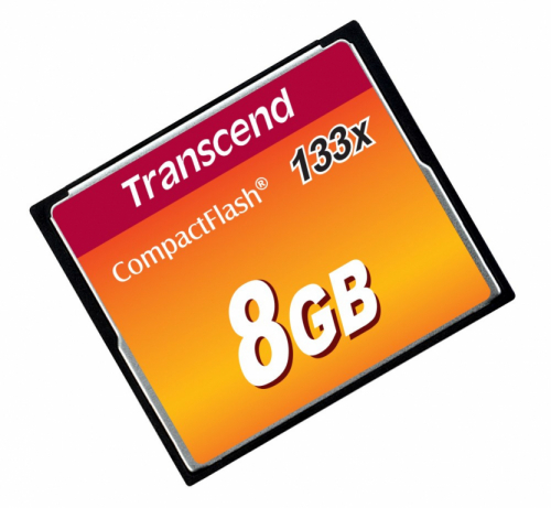 COMPACT 8GB 133X FLASH MEMORY TS8GCF133 TRANSCEND