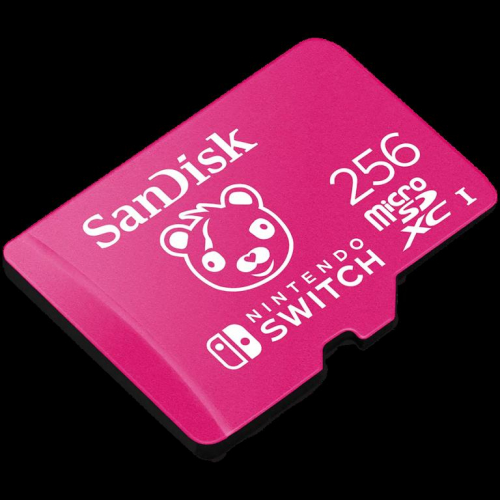 SanDisk Nintendo MicroSD UHS I Card - Fortnite Edition, Cuddle Team, 256GB