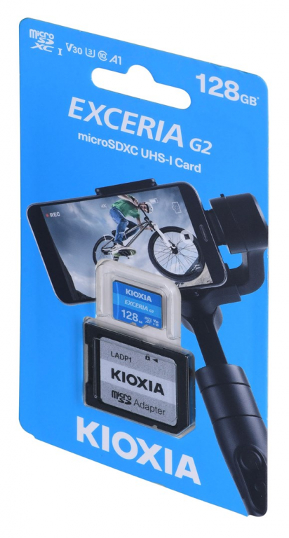 Kioxia EXCERIA G2 128 GB MicroSDHC UHS-III Class 10