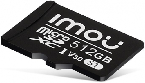 MicroSD memory card IMOU model ST2-512-S1 with 512GB capacity