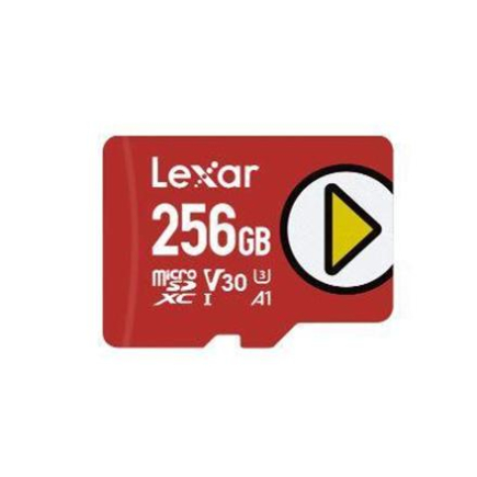 Lexar PLAY | 256 GB | microSDXC | Flash memory class 10