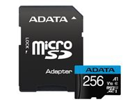 ADATA 256GB Micro SDXC V10 100MB/s + adapter