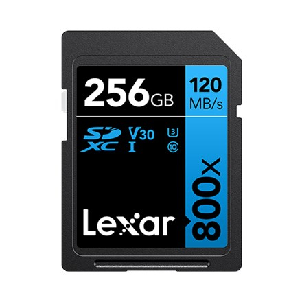 Lexar High-Performance 800xPRO 256 GB SDXC UHS-I Class 10