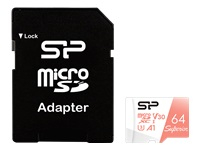 SILICON POWER memory card Superior Micro SDXC 64GB UHS-I A3 V30