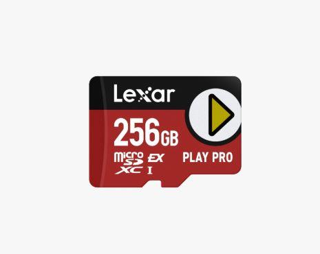 MEMORY MICRO SDXC 256GB UHS-I/PLAY LMSXPS0256G-BNNNG LEXAR