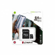 Kingston Memory card microSD 64GB Canvas Select Plus 100MB/s Adapter