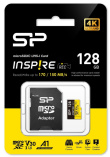 Silicon Power Memory card microSDXC Inspire 128GB UHS-I U3 A1 V30 4K TLC