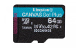 Kingston microSD 64GB CanvasGo! Plus 200MB/s A2 U3 V30 + adapter 969551