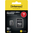 CARD 16GB Intenso Premium MicroHC 45MB/s +Adapter