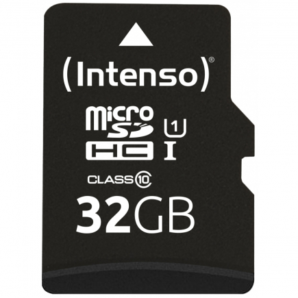 CARD 32GB Intenso Premium MicroHC 45MB/s
