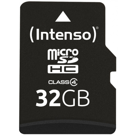 CARD MicroHC 32GB Intenso C4 21MB/s inkl.SD Adapter