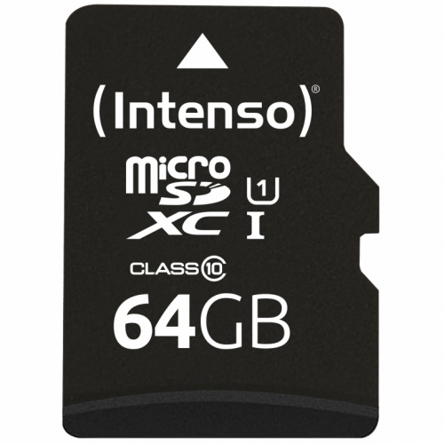 CARD Micro Card 64GB Intenso SD-HC UHS-I retail