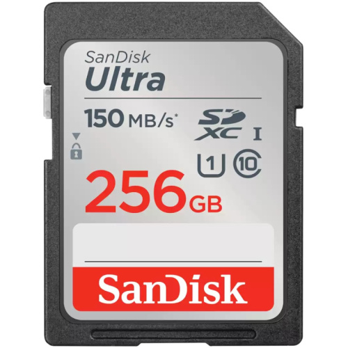 CARD 256GB SanDisk Ultra SDXC 150MB/s