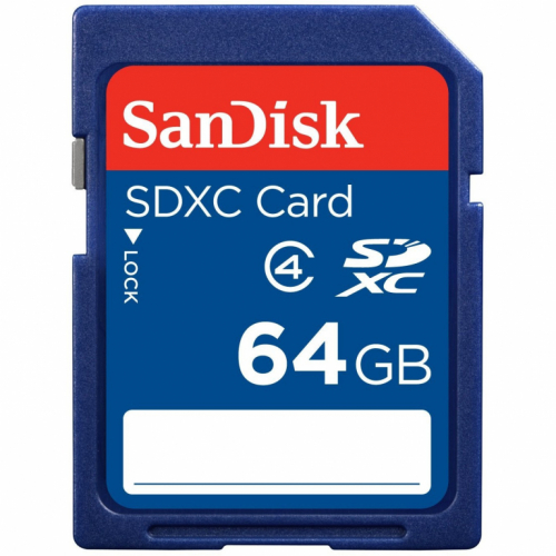 CARD SDXC 64GB Sandisk C4
