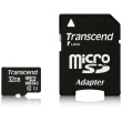 CARD 32GB Transcend Premium MicroSDHC 45MB/s +Adapter