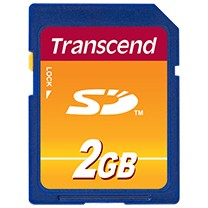 CARD 2GB Transcend SD 10MB/s