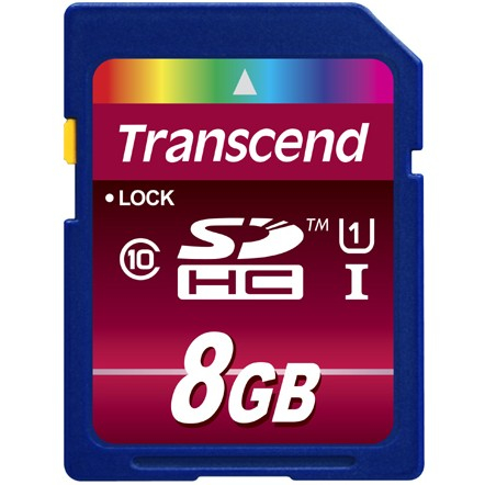 CARD 8GB Transcend MicroSDHC