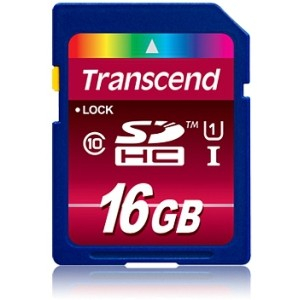 CARD 16GB Transcend SDHC