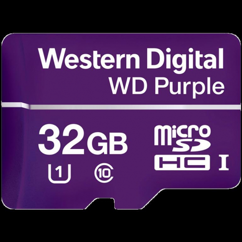 CSDCARD WD Purple (MICROSD, 32GB) A-WDD032G1P0C-85AEL0