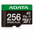 Adata microSD Speed Plus card 256GB UHS1 U3 V30 A2 180/160 MB/s