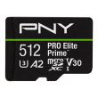 PNY Memory card microSDXC Elite Prime 512GB + adapter SD