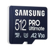 Samsung Memory card microSD MB-MY512SA/WW Pro Ultimate 512GB + Adapter
