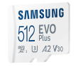 Samsung Memory card microSD MB-MC512SA EU EVO Plus 512GB + adapter