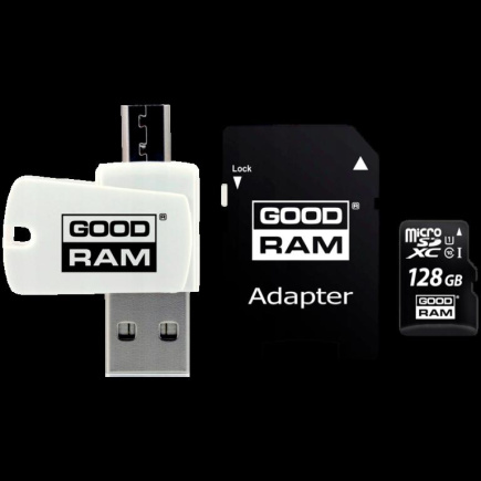 GOODRAM All in One 128GB MICRO CARD class 10 UHS I + card reader