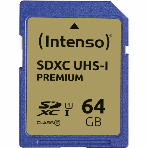 CARD 64GB Intenso 3421490 Premium 45MB/s - UHS-I