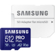 CARD 512GB Samsung PRO Plus micro UHS-I U3 Full HD 4K UHD