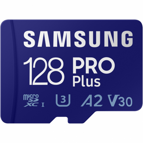 CARD Samsung PRO Plus - 128 GB - MicroXC - Klasse 10 - UHS-I - 160 MB/s - 120 MB/s