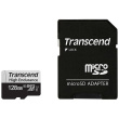 CARD microSD Card 128GB Transcend SDXC USD350V w/Adapter