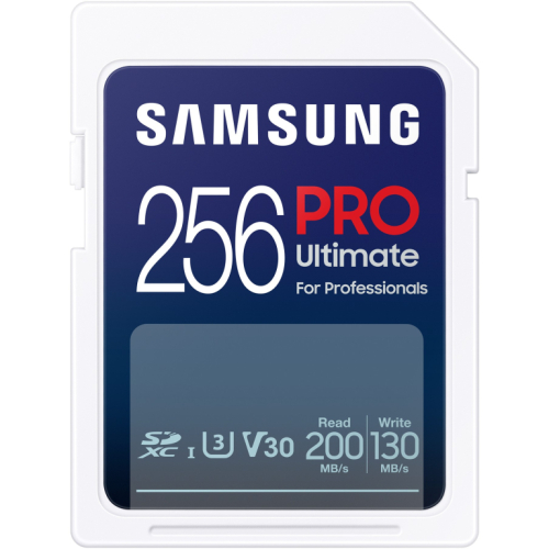 CARD Card 256GB Samsung XC PRO Ultimate (CL10) retail