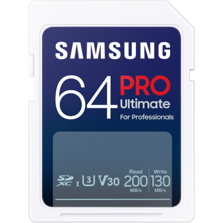CARD Card 64GB Samsung XC PRO Ultimate (CL10) retail
