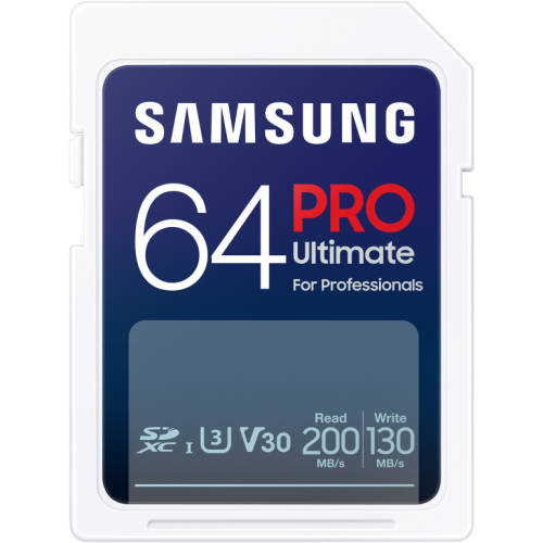 CARD Card 64GB Samsung XC PRO Ultimate (CL10) retail