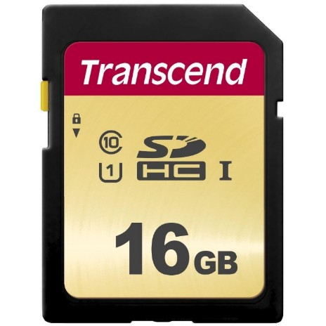 CARD Card 16GB Transcend SDHC SDC500S 95/60 MB/s