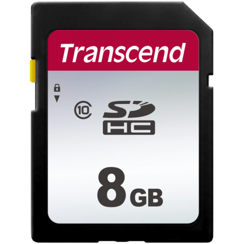 CARD Card 8GB Transcend SDHC SDC300S 20/10 MB/s