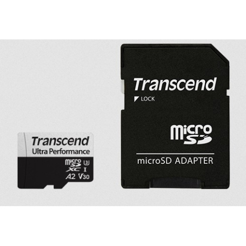 CARD microSD Card 64GB Transcend SDXC USD340S w/adapter