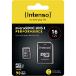 CARD Micro Card 16GB Intenso SD-HC UHS-I inkl. SD- Adapter retail