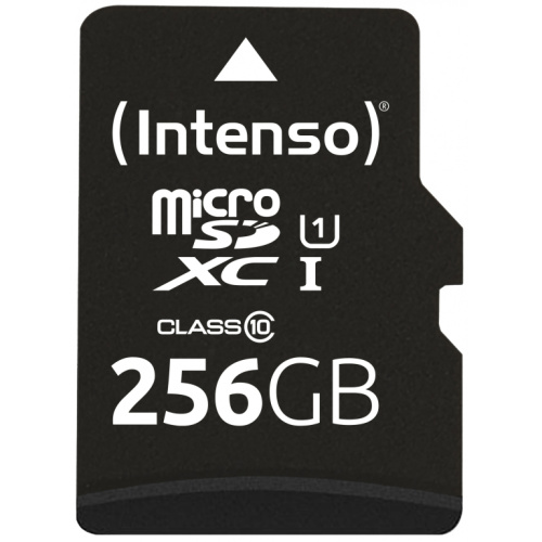 CARD 256GB Intenso Premium MicroXC 45MB/s +Adapter