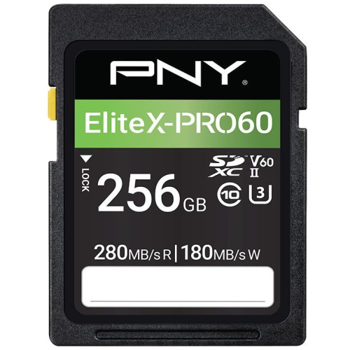 CARD XC Card 256GB PNY X-PRO 60 Class 10 UHS-II retail