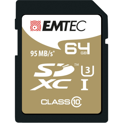 CARD Emtec 64GB UHS-I U3 V30 SpeedIN Pro