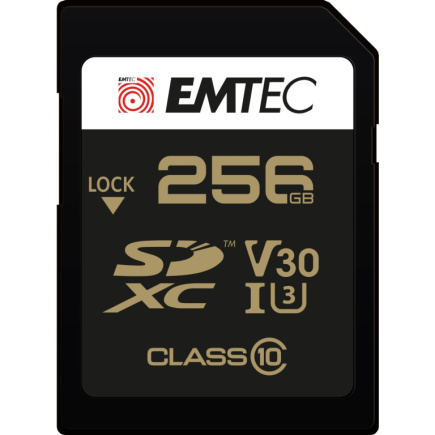 CARD Emtec 256GB UHS-I U3 V30 SpeedIN Pro