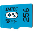 CARD Emtec m256GB UHS-I U3 V30 A1 Gaming Blue