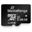 CARD MediaRange MicroSD 256GB UHS-1 Cl.10 inkl. Adapter