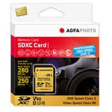 CARD AgfaPhoto SDXC UHS II 64GB Professional High Speed U3 V90