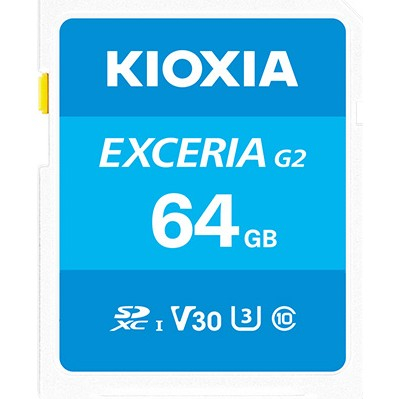 CARD KIOXIA SD-Card Exceria 64GB Gen 2.